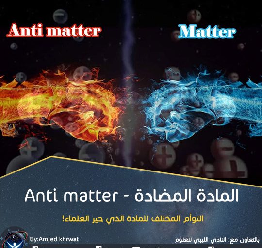 التوأم المختلف للمادة، المادة المضادة Antimatter